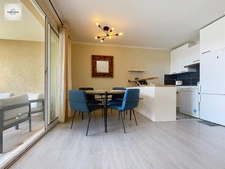 Appartement en Rez-de-jardin entièrement rénové vue LAC , 2 chambres , Climatisé avec Place de Parking 