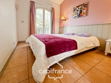 DOMAINE de PONT ROYAL, rental investment of a charming 45 m2 family bastidon, renovated and maintained, on one floor, comprising 2 bedrooms, garden and parking space