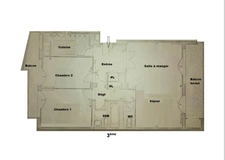 Appartement à vendre 3 pièces VANVES (92)