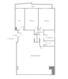 Appartement à vendre 4 pièces VANVES (92)