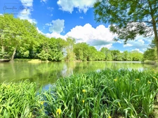 Terrain de loisirs à vendre 1244 m² en bord de Loir – Lunay (41)