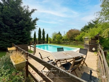 Propriété à vendre avec 2 hectares, 6 pièces,  piscine, dépendances et pré cloturé et équipé – Mazangé (41)