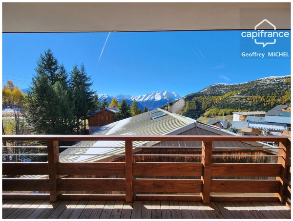 Appartement à vendre à l’Alpe d’Huez – T3 cabine de 84 m² avec terrasse de 10 m²