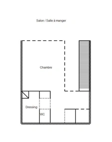 CANNES, Artist's studio reinterpreted as a Loft, 74m2