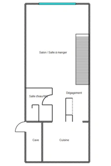 CANNES, Artist's studio reinterpreted as a Loft, 74m2
