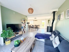 Maison 110 m² – 4 chambres – Aucun travaux – Poêle granulés – Garage – Coulans sur Gée