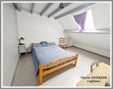 Maison traditionnelle 165 m² - 6 chambres - Sous-sol total 130 m² hauteur 2,20 m - Terrain 891 m²