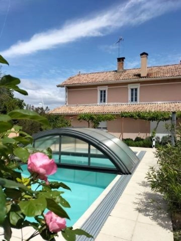  SANGUINET (40), belle maison de caractère de 205 m², 9 pièces avec appartement T2 indépendant, jardin et piscine
