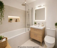 Bordeaux Bastide - Studio 20 m² avec terrasse et jardin - Tram Jardin Botanique