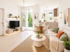 Studio lumineux avec loggia plein sud – Bordeaux Bastide / Jardin Botanique