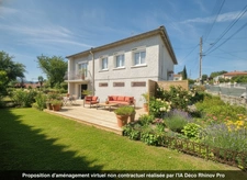 MAISON DE 100M² AVEC 4 CHAMBRES ET BEAU TERRAIN PLAT DE 1382M² ET POSSIBILITE DE DIVISION PARCELLAIRE SUR SECTEUR TRES CALME A UNIEUX