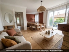 MAISON DE 100M² AVEC 4 CHAMBRES ET BEAU TERRAIN PLAT DE 1382M² ET POSSIBILITE DE DIVISION PARCELLAIRE SUR SECTEUR TRES CALME A UNIEUX