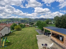 MAISON DE 124M² AVEC 5 CHAMBRES SUR TOP SECTEUR UNIEUX ET BEAU TERRAIN PLAT PISCINABLE DE 971M²