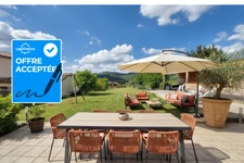 MAISON DE 124M² AVEC 5 CHAMBRES SUR TOP SECTEUR UNIEUX ET BEAU TERRAIN PLAT PISCINABLE DE 971M²