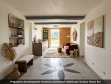MAISON DE 124M² AVEC 5 CHAMBRES SUR TOP SECTEUR UNIEUX ET BEAU TERRAIN PLAT PISCINABLE DE 971M²