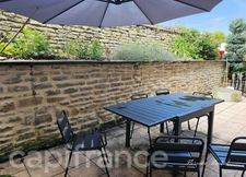 Maison à vendre 4 pièces proche de Dijon. Un jardin au calme, face à la campagne. SAINT SEINE L'ABBAYE (21)