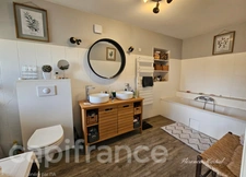 Maison à vendre 4 pièces proche de Dijon. Un jardin au calme, face à la campagne. SAINT SEINE L'ABBAYE (21)