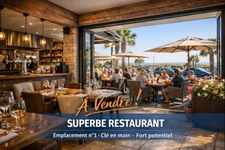 Vente Fonds de commerce MAGNIQUE restaurant brasserie proche Littoral, centre-ville, proche marché. Station Balnéaire  proche La Rochelle