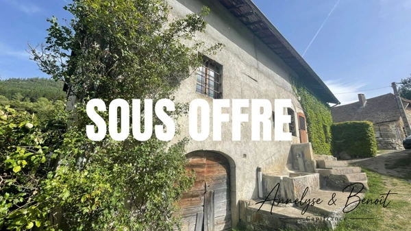 Maison de campagne indépendante à restaurer – Grimone (26)