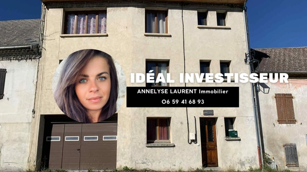 À vendre – Propriété 1 Appartement T3, 1 Studio, Grand garage - LUS LA CROIX HAUTE