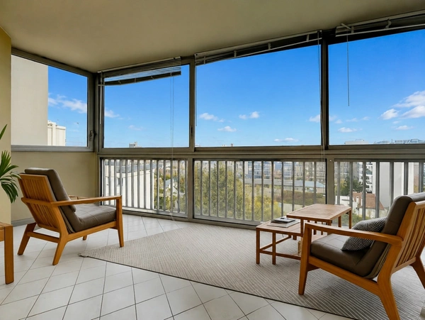 Appartement familial 4 pièces – 3 chambres – 7ème étage,  lumineux avec loggia, cave et box ASNIERES SUR SEINE (92)