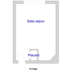 A VENDRE PARIS 14 – DENFERT-ROCHEREAU / METRO SAINT JACQUES STUDETTE  11 m² – FORT POTENTIEL