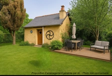 Maison en pierre pleine de charme avec cour, jardin et dépendances