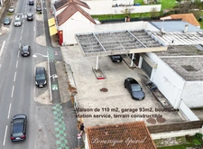 Achetez un bien, générez plusieurs revenus: Maison + Garages + Terrain + boutique + Opportunité station TotalEnergies