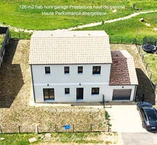 Maison 126 m² sous garantie à Nouaillé-Maupertuis – DPE A, prestations haut de gamme, proche Poitiers CHU