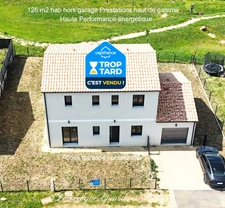 Maison 126 m² sous garantie à Nouaillé-Maupertuis – DPE A, prestations haut de gamme, proche Poitiers CHU