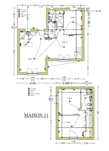 Maison neuve RT 2020 en plein centre de La Brède – jardin, terrasse et vie à pied.