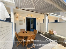 Appartement DUPLEX au coeur de Croix de Vie 2 pièces avec Terrasse et emplacement parking à 150 m. de la gare SAINT GILLES CROIX DE VIE (85)