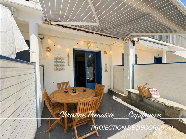 Appartement DUPLEX au coeur de Croix de Vie 2 pièces avec Terrasse et emplacement parking à 150 m. de la gare SAINT GILLES CROIX DE VIE (85)