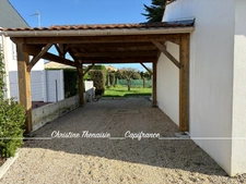 Maison à vendre 4 pièces de Plain-Pied avec Véranda - 2 chambres - Garage et Carport 85800 LE FENOUILLER
