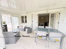 Maison à vendre 4 pièces de Plain-Pied avec Véranda - 2 chambres - Garage et Carport 85800 LE FENOUILLER