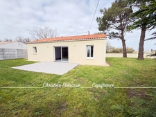 Maison à vendre 3 pièces Récente de PLAIN-PIED - Garage - Terrain clos SAINT HILAIRE DE RIEZ (85)