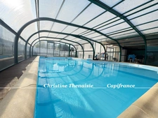 Maison à vendre Centre ville - Piscine chauffée sous dôme - 3 chambres - Grand garage + Garage pour Camping-car  COEX (85)