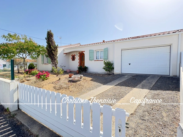 Maison à vendre 4 pièces Plain-Pied - 3 chambres - Garage - SAINT HILAIRE DE RIEZ (85)