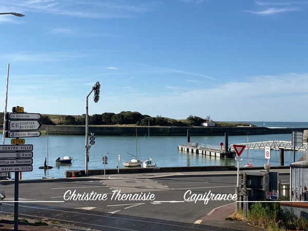 Maison à vendre 8 pièces VUE MER et PORT, Garage, à 5OO m. de la plage de Boisvinet SAINT GILLES CROIX DE VIE (85)
