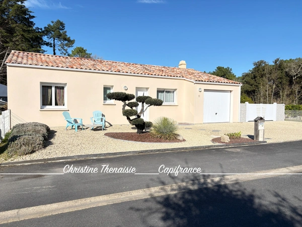 Maison à vendre 4 pièces Plain-Pied, 3 chambres, Garage  SION SUR L'OCEAN (85)