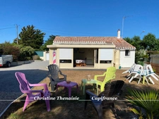 Maison à vendre rénovée 2 pièces + Véranda (50 m2) + Annexe de 41 m2 à deux pas de la mer et de la forêt SAINT HILAIRE DE RIEZ (85)