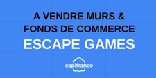 GARD (30) Nîmes (30000) à vendre en centre ville Murs & fonds de commerce ESCAPE GAME / Chiffre d'affaires 260 000 €.   
