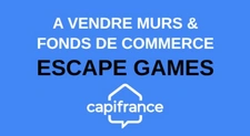 GARD (30) Nîmes (30000) à vendre en centre ville Murs & fonds de commerce ESCAPE GAME / Chiffre d'affaires 260 000 €.   
