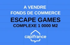 GARD (30) NIMES (30000) Fonds de commerce à vendre salle de 1000 m2 espace de LOISIR, ESCAPE GAME, BAR, BILLARD. 