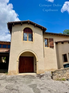 Bruniquel (82800) – Maison de charme rénovée, 89 m², jardin 400 m², garage et stationnements