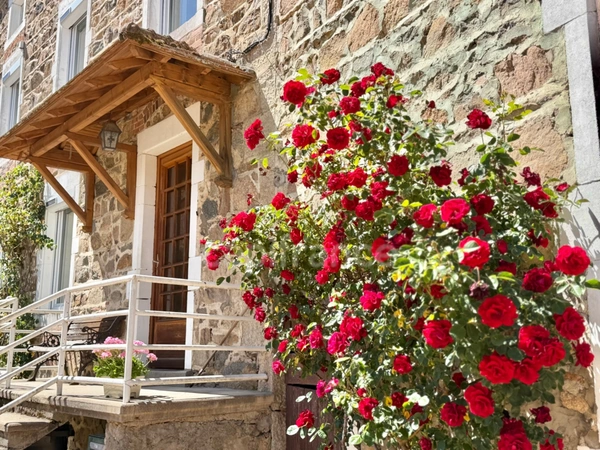 MAISON DE BOURG DE 100 M2, 3 CHAMBRES, TERRAIN ATTENANT DE 371 M2 + 2450 M2 INDÉPENDANT, 200 M2 DE DÉPENDANCES, CAVES, FIBRE OPTIQUE, DOUBLE VITRAGE PVC AVEC VOLETS ROULANTS SOLAIRES, TOUT-À-L'ÉGOUT
