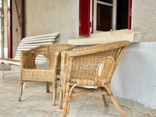 MAISON À RÉNOVER DE 75 M2, 2 CHAMBRES, TERRAIN DE 4 500 M2, FIBRE OPTIQUE, GARAGE DE 35 M2, DÉPÔT DE 65 M2, VÉRANDA, 2 PUITS