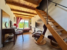 MAISON MITOYENNE DE 92 M2, TERRAIN DE 785 M2, 3 CHAMBRES, GARAGE DE 26 M2, SOURCE, CAVE, TRAVAUX À PRÉVOIR