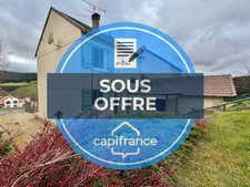 MAISON 75 M2, 3 CHAMBRES, 568 M2 DE TERRAIN CLOS, GARAGE, CAVE, ATELIER, DOUBLE VITRAGE PVC ET VOLETS ALU DE 2015, CHARPENTE/COUVERTURE OK, TF 743€