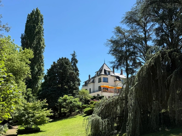Maison bourgeoise 255 m² entièrement rénovée, parc clos et arboré de 4 303 m² (piscinable), 3 garages, terrasse, jacuzzi